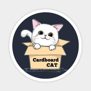 cardboard little cat Magnet